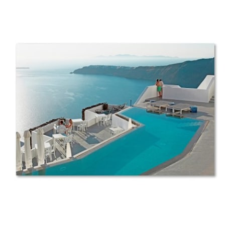 Trademark Fine Art Dieter Matthes 'Atlantis' Canvas Art, 16x24 1X00790-C1624GG